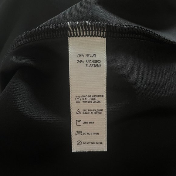 SOLD Spanx Black Slip Dress - Picture 5 of 6